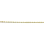 Load image into Gallery viewer, 10k Yellow Gold 1.75mm Diamond Cut Rope Bracelet Anklet Necklace Pendant Chain