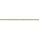Carregar imagem no visualizador da galeria, 14k Yellow Gold 1.6mm Round Open Link Cable Bracelet Anklet Choker Necklace Pendant Chain