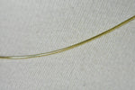 將圖片載入圖庫檢視器 14k solid yellow gold 0.80mm classic round snake bracelet anklet choker necklace pendant chain