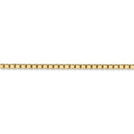 Carregar imagem no visualizador da galeria, 14K Yellow Gold 2.5mm Box Bracelet Anklet Necklace Choker Pendant Chain