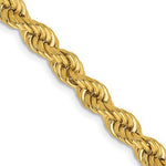 Indlæs billede til gallerivisning 14k Yellow Gold 5mm Rope Bracelet Anklet Choker Necklace Pendant Chain