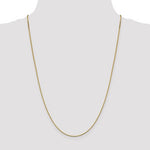 Lataa kuva Galleria-katseluun, 14K Yellow Gold 1.05mm Box Bracelet Anklet Necklace Choker Pendant Chain