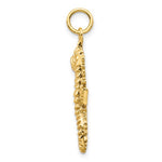 Load image into Gallery viewer, 14k Yellow Gold Seahorse Pendant Charm