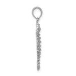 Load image into Gallery viewer, 14k White Gold Seahorse Pendant Charm