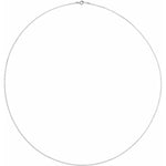 Φόρτωση εικόνας στο εργαλείο προβολής Συλλογής, 18k Yellow Rose White Gold 1mm Cable Bracelet Anklet Choker Necklace Pendant Chain