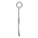 Lataa kuva Galleria-katseluun, 14k White Gold Ankh Cross Pendant Charm