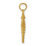 Load image into Gallery viewer, 14k Yellow Gold Seahorse 3D Pendant Charm