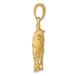 Carica l'immagine nel visualizzatore di Gallery, 14k Yellow Gold Camel 3D Pendant Charm