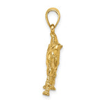 Załaduj obraz do przeglądarki galerii, 14k Yellow Gold Camel 3D Pendant Charm