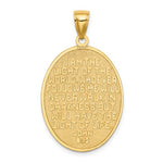 Carica l'immagine nel visualizzatore di Gallery, 14k Yellow Gold Cape Hatteras North Carolina Lighthouse John 8:12 Verse Pendant Charm