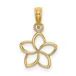 Lade das Bild in den Galerie-Viewer, 14k Yellow Gold Small Cut Out Pendant Charm