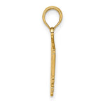 Kép betöltése a galériamegjelenítőbe: 14k Yellow Gold Pittsburgh Pennsylvania Tram Cable Car Incline Pendant Charm