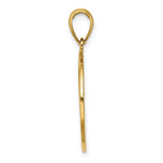 Load image into Gallery viewer, 14k Yellow Gold Chicago Illinois Skyline Round Disc Medallion Pendant Charm