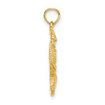 Load image into Gallery viewer, 14k Yellow Gold Seahorse Starfish Pendant Charm