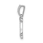 Afbeelding in Gallery-weergave laden, 14k White Gold Genuine Diamond Gemini Zodiac Horoscope Pendant Charm