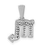 Kép betöltése a galériamegjelenítőbe: 14k White Gold Genuine Diamond Scorpio Zodiac Horoscope Pendant Charm