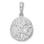 Carica l'immagine nel visualizzatore di Gallery, Sterling Silver with 14k Gold Sand Dollar Starfish Pendant Charm
