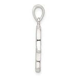 Carregar imagem no visualizador da galeria, Sterling Silver Hamsa Hand of God Pendant Charm