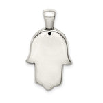 Ladda upp bild till gallerivisning, Sterling Silver Hamsa Hand of God Antique Finish Pendant Charm