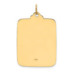 Load image into Gallery viewer, 14k Yellow Gold Saint Christopher Rectangle Medallion Pendant Charm