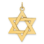 Lade das Bild in den Galerie-Viewer, 14k Yellow Gold Star of David Pendant Charm