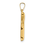 Load image into Gallery viewer, 14K Yellow Gold Chai Symbol Pendant Charm