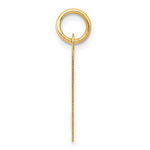 Kép betöltése a galériamegjelenítőbe: 14K Yellow Gold Initial Letter H Cursive Script Alphabet Pendant Charm