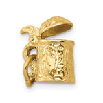 將圖片載入圖庫檢視器 14k Yellow Gold Beer Stein Moveable 3D Pendant Charm