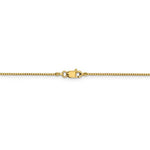 Indlæs billede til gallerivisning 14K Yellow Gold 0.95mm Box Bracelet Anklet Necklace Choker Pendant Chain