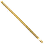 이미지를 갤러리 뷰어에 로드 , 14K Yellow Gold 6.75mm Miami Cuban Link Bracelet Anklet Choker Necklace Pendant Chain