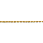 Kép betöltése a galériamegjelenítőbe: 14k Yellow Gold 3.25mm Diamond Cut Rope Bracelet Anklet Choker Necklace Pendant Chain
