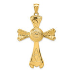 Load image into Gallery viewer, 14k Yellow Gold Celtic Cross Large Pendant Charm