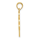 Kép betöltése a galériamegjelenítőbe: 10k Yellow Gold Enamel Green Shamrock Pendant Charm