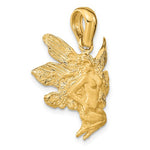 Load image into Gallery viewer, 14k Yellow Gold Celestial Fairy Pendant Charm