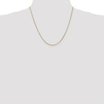 Ladda upp bild till gallerivisning, 10K Yellow Gold 1.25mm Box Bracelet Anklet Choker Necklace Pendant Chain
