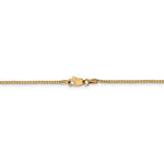 Lataa kuva Galleria-katseluun, 14K Yellow Gold 1.10mm Box Bracelet Anklet Necklace Choker Pendant Chain