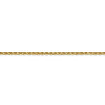 Загрузить изображение в средство просмотра галереи, 14k Yellow Gold 1.75mm Diamond Cut Rope Bracelet Anklet Choker Necklace Pendant Chain