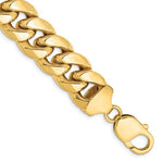 Lataa kuva Galleria-katseluun, 14k Yellow Gold 12.6mm Miami Cuban Link Bracelet Anklet Choker Necklace Pendant Chain