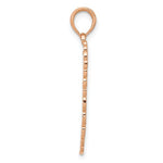 Φόρτωση εικόνας στο εργαλείο προβολής Συλλογής, 14k Rose Gold Angel Wing Pendant Charm