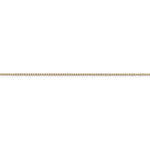 將圖片載入圖庫檢視器 14k yellow gold 0.42mm thin curb bracelet anklet choker necklace pendant chain