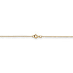 Load image into Gallery viewer, 14K Yellow Gold 0.5mm Thin Curb Bracelet Anklet Choker Necklace Pendant Chain