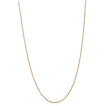 Ladda upp bild till gallerivisning, 10K Yellow Gold 1.25mm Box Bracelet Anklet Choker Necklace Pendant Chain