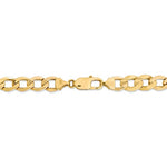 Afbeelding in Gallery-weergave laden, 14K Yellow Gold 8mm Curb Link Bracelet Anklet Choker Necklace Pendant Chain with Lobster Clasp