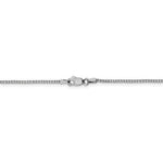 Carregar imagem no visualizador da galeria, 10K White Gold 1.1mm Box Bracelet Anklet Choker Necklace Pendant Chain