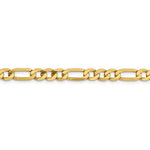 Load image into Gallery viewer, 14K Yellow Gold 6.25mm Flat Figaro Bracelet Anklet Choker Necklace Pendant Chain