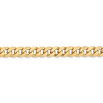 이미지를 갤러리 뷰어에 로드 , 14k Yellow Gold 8mm Beveled Curb Link Bracelet Anklet Necklace Pendant Chain