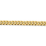 Kép betöltése a galériamegjelenítőbe: 14k Yellow Gold 8.5mm Beveled Curb Link Bracelet Anklet Necklace Pendant Chain