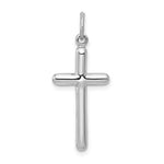 Загрузить изображение в средство просмотра галереи, 14k White Gold Cross Pendant Charm