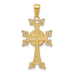 Load image into Gallery viewer, 14k Yellow Gold Armenian Cross Pendant Charm