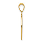 Load image into Gallery viewer, 14k Yellow Gold My Best Friend Dog Puppy Cut Out Pendant Charm